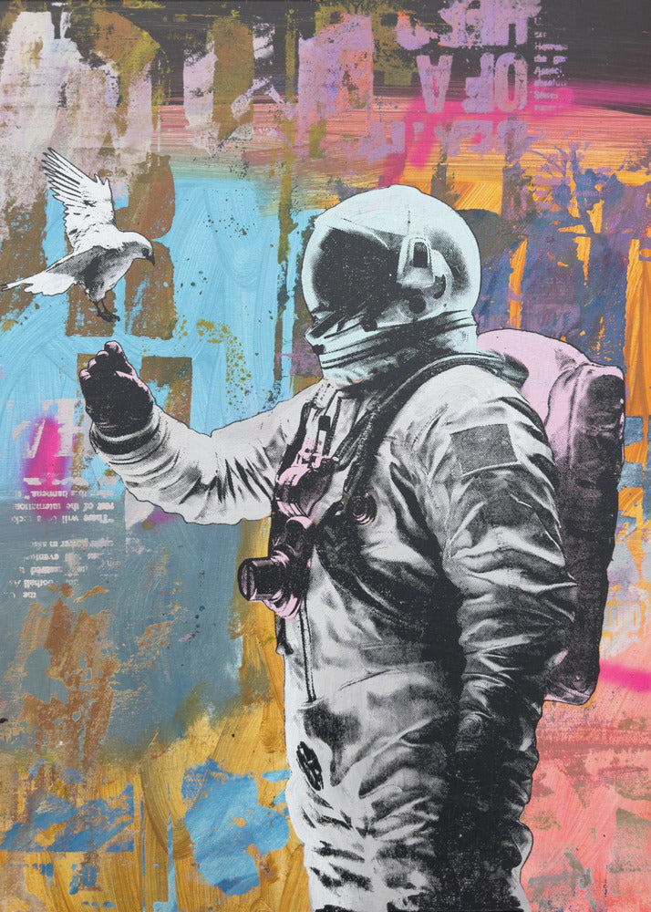 Augmented Reality 1 Wall Artwork In Black Floating Frame