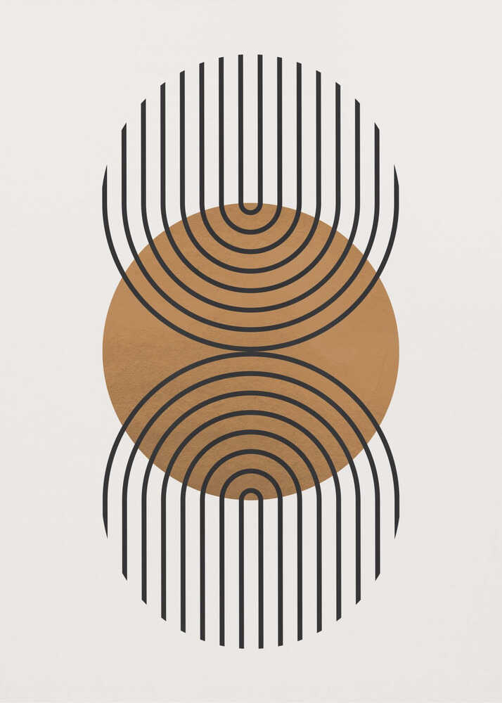 Wall art Art with circles 1