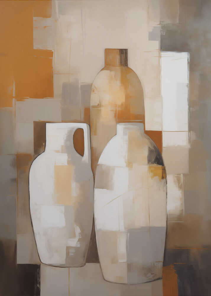 Wall art Abstract Vase