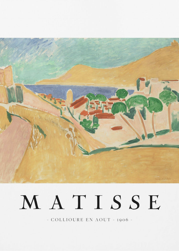 Wall art Collioure En Aout