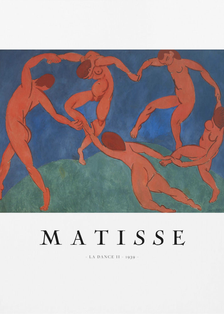 Wall art La Danse II By Henri Matisse