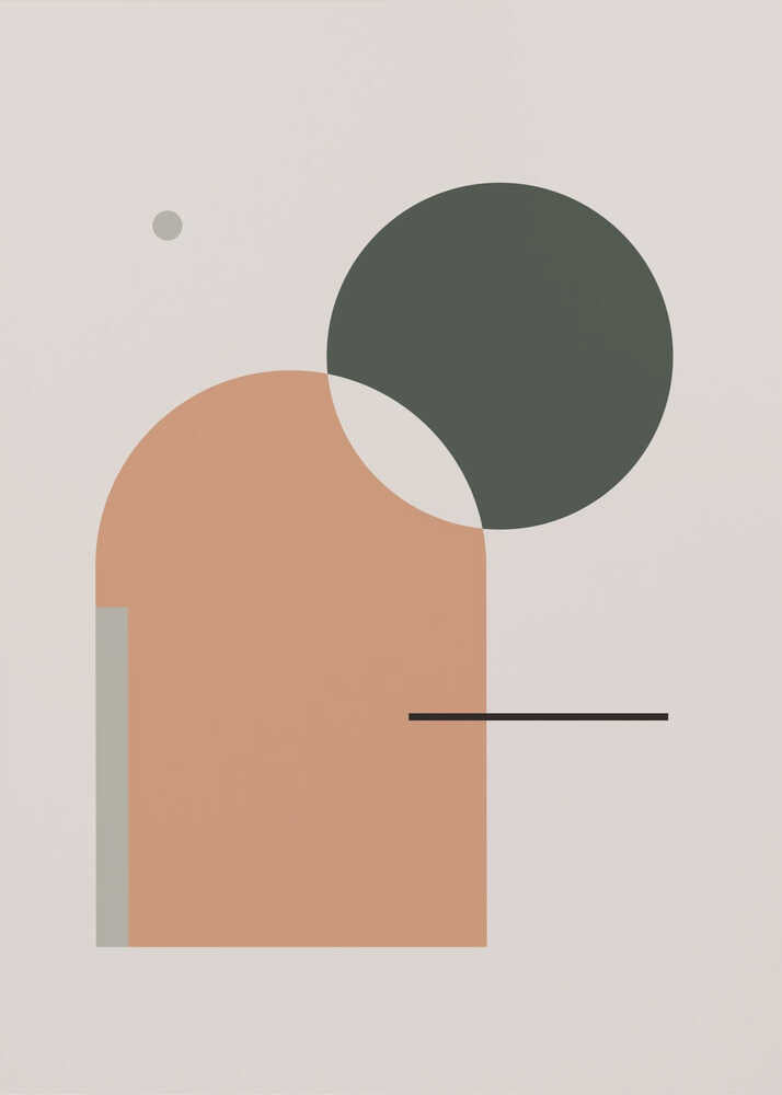 Wall art Simple Harmony - Abstract Composition