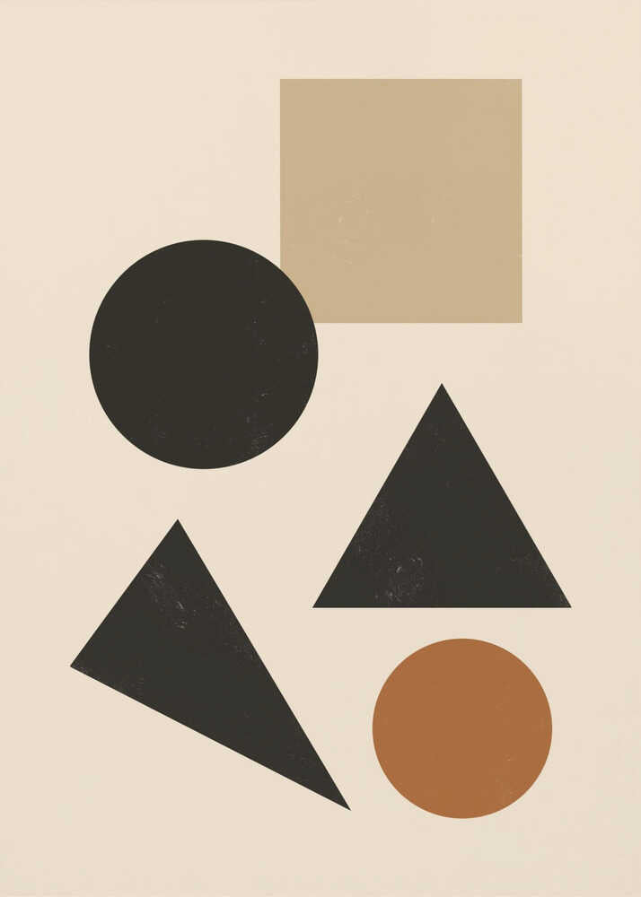 Wall art Minimalist geometric composition 07
