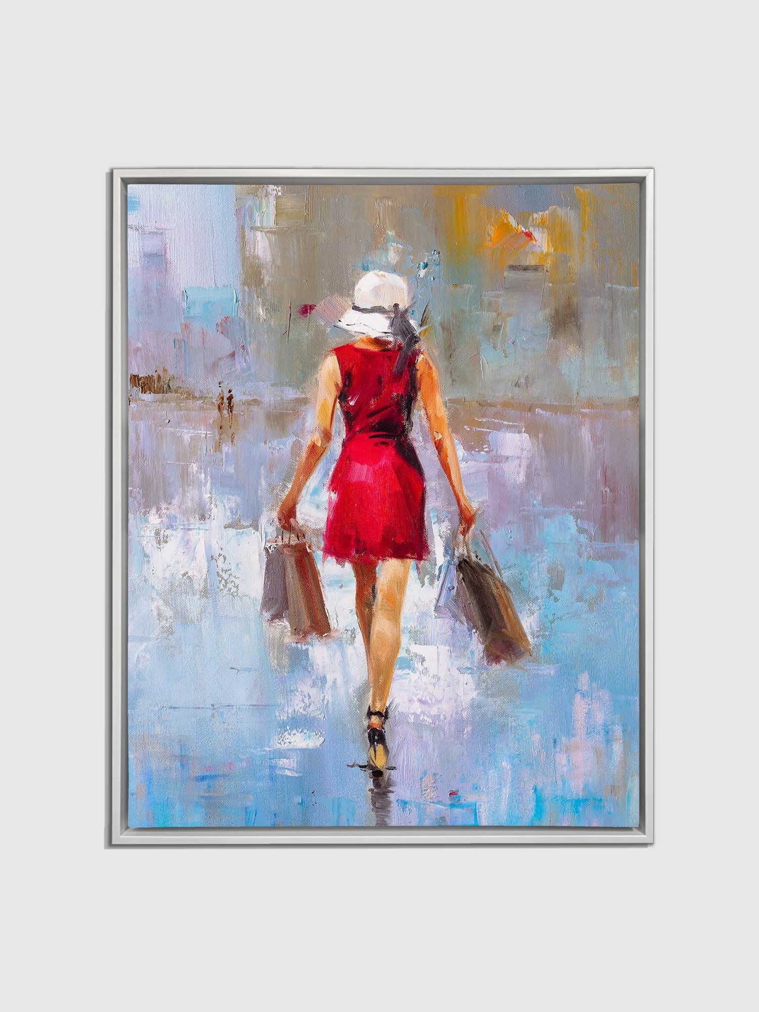 Wall Art-Fashion Lady-Canvas Print