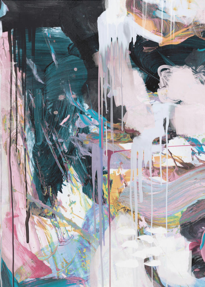 Statement No2 Wall Artwork In Black Floating Frame