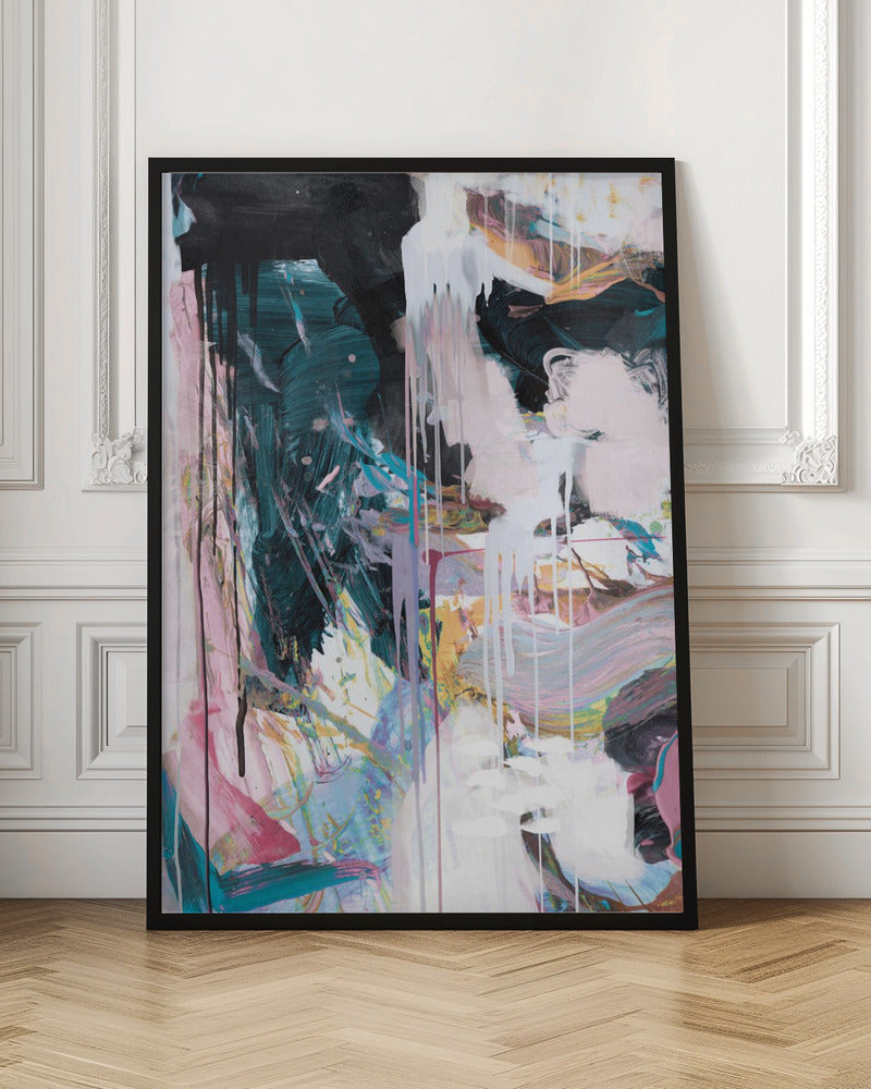 sample Statement No2 Wall Artwork In Black Floating Frame