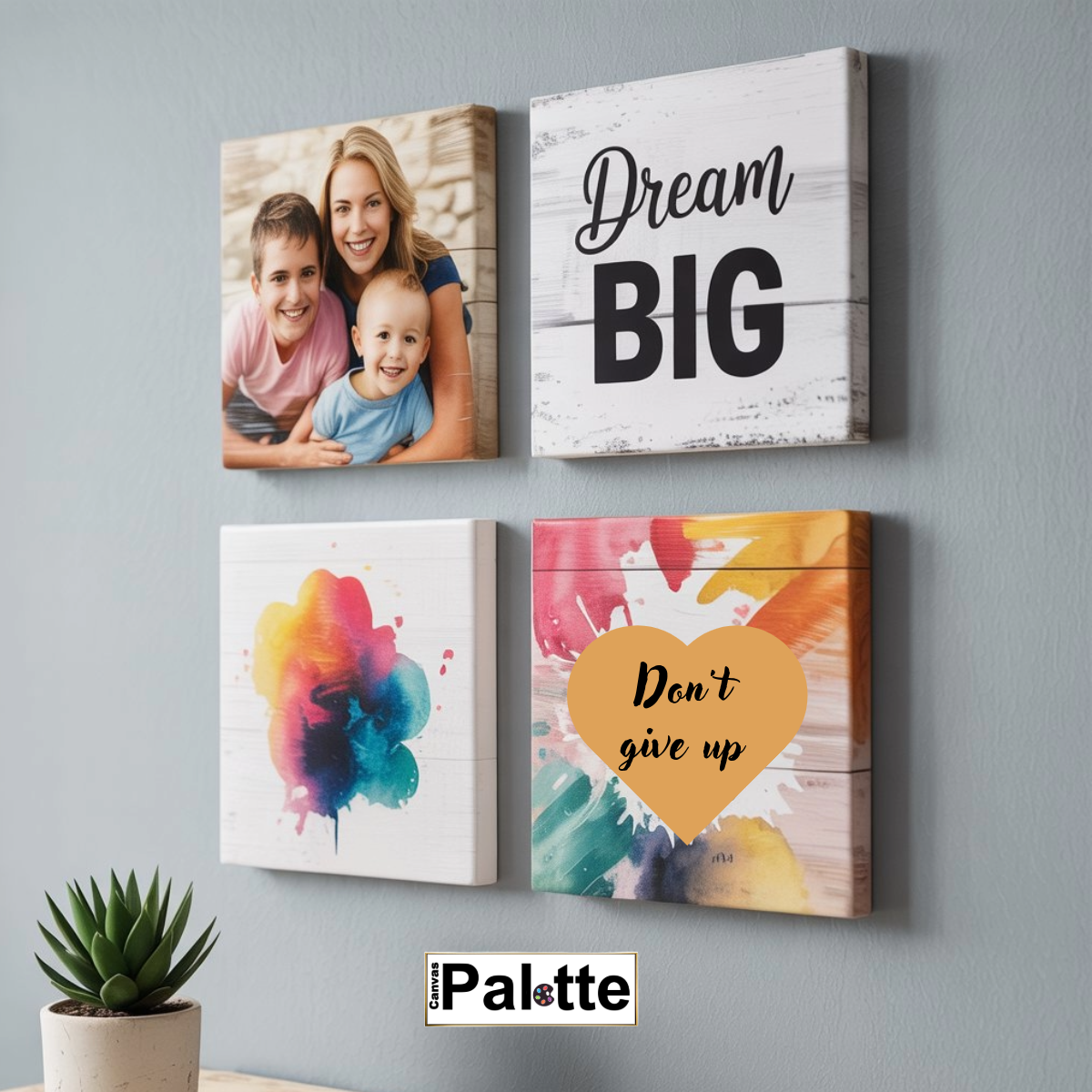 Canvas Print Squared Elegance