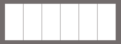 6 Panel Image Split 12" x 24"/panel