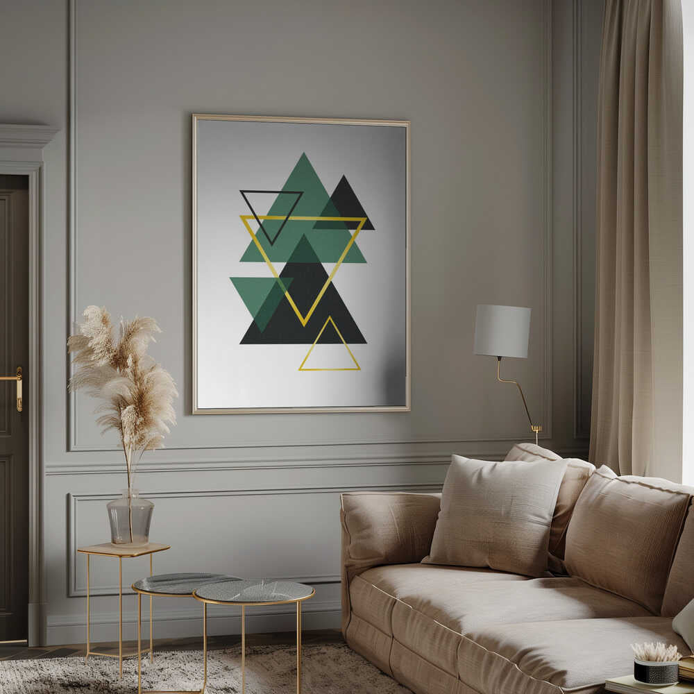 Wall art Minimal Triangle Collection #2