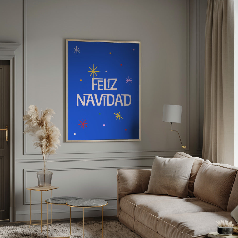 Wall art Feliz Navidad