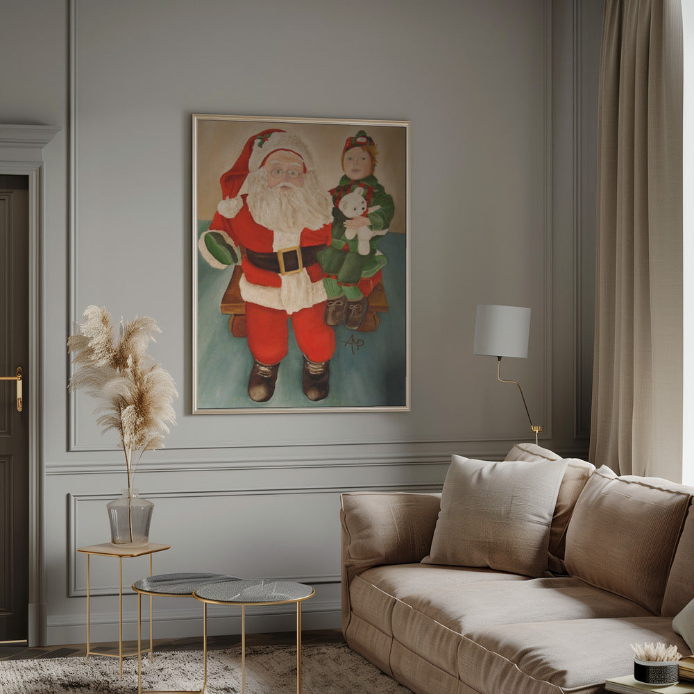 Wall art Ask Santa