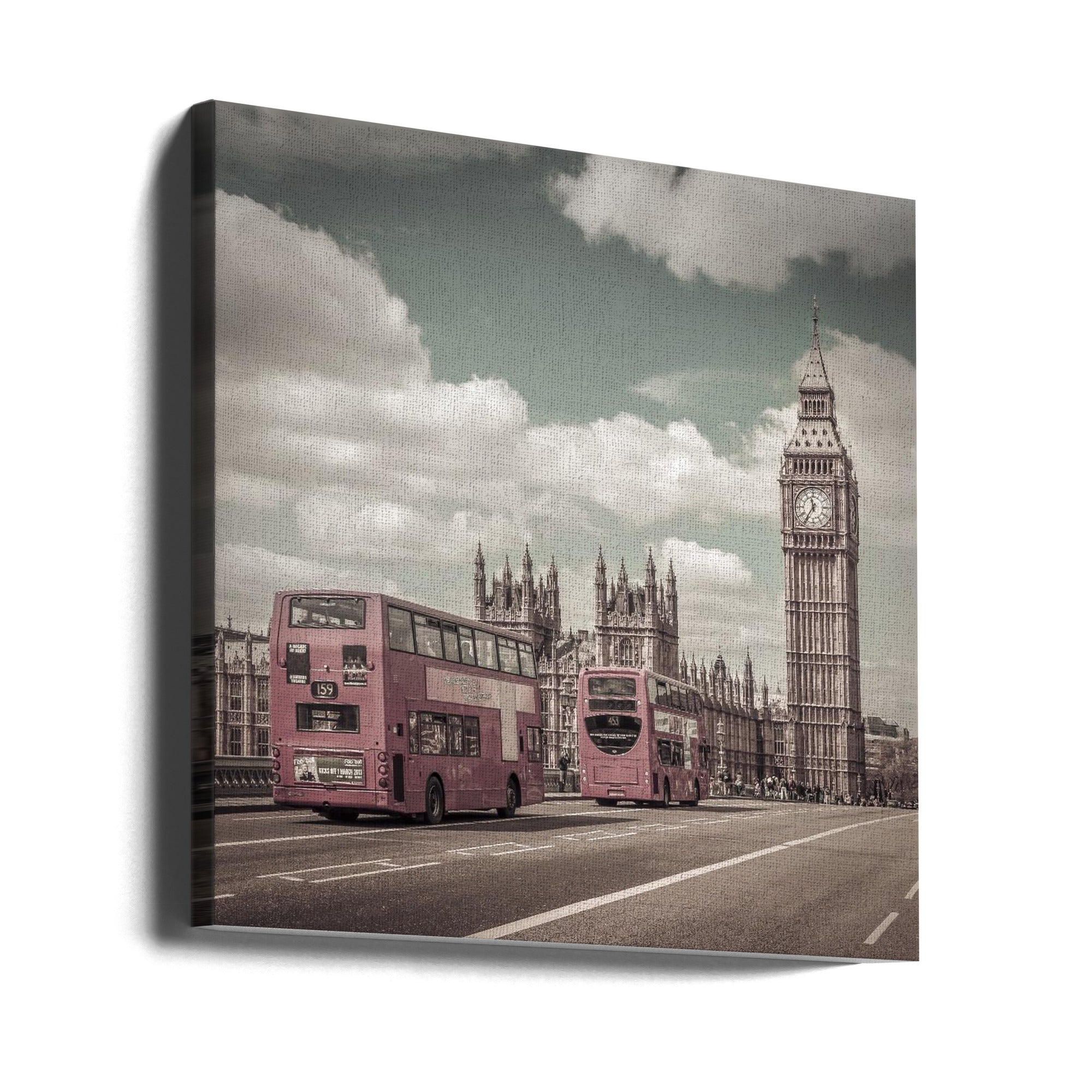 Wall art Typical London | urban vintage style