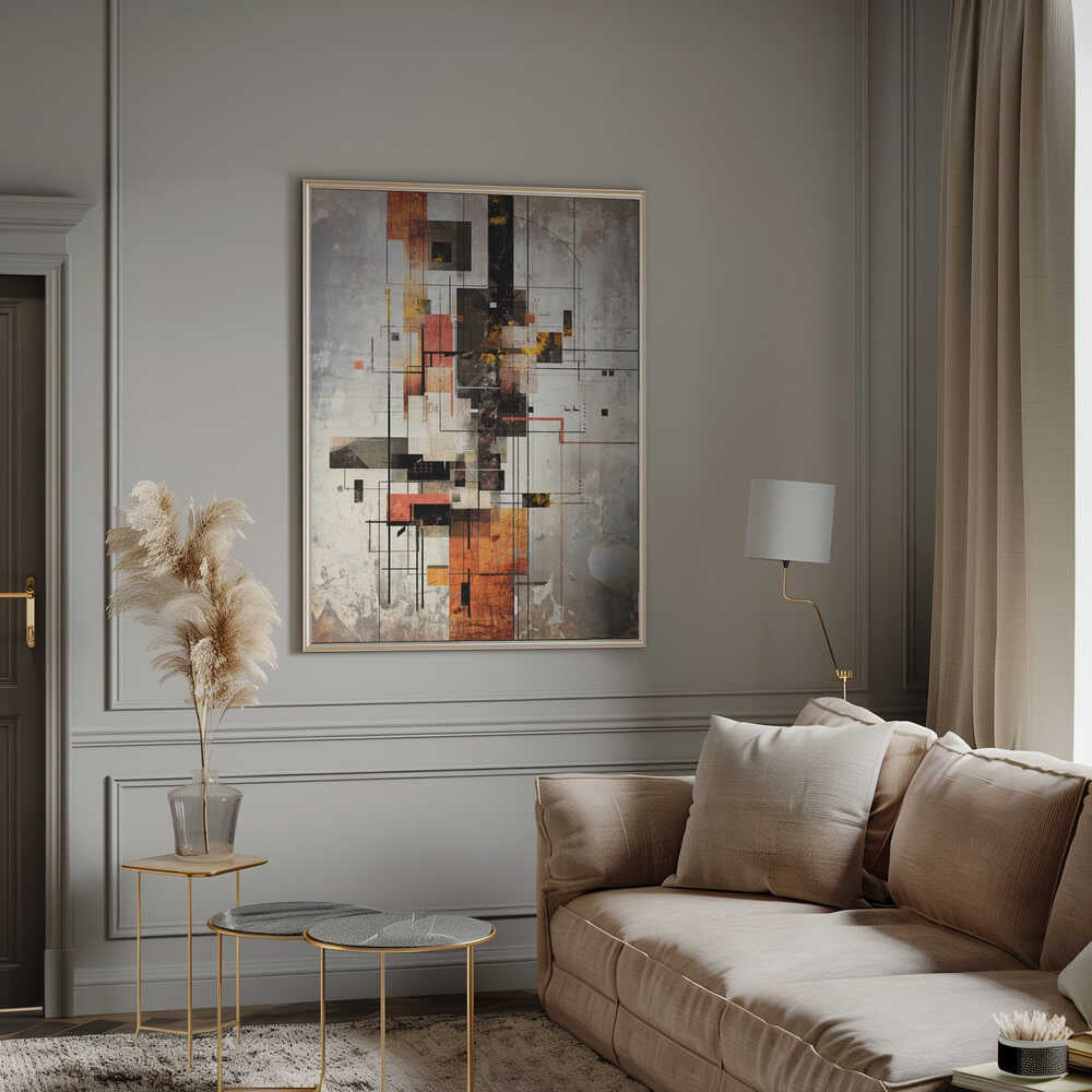 Wall art Geometric Illustration 04