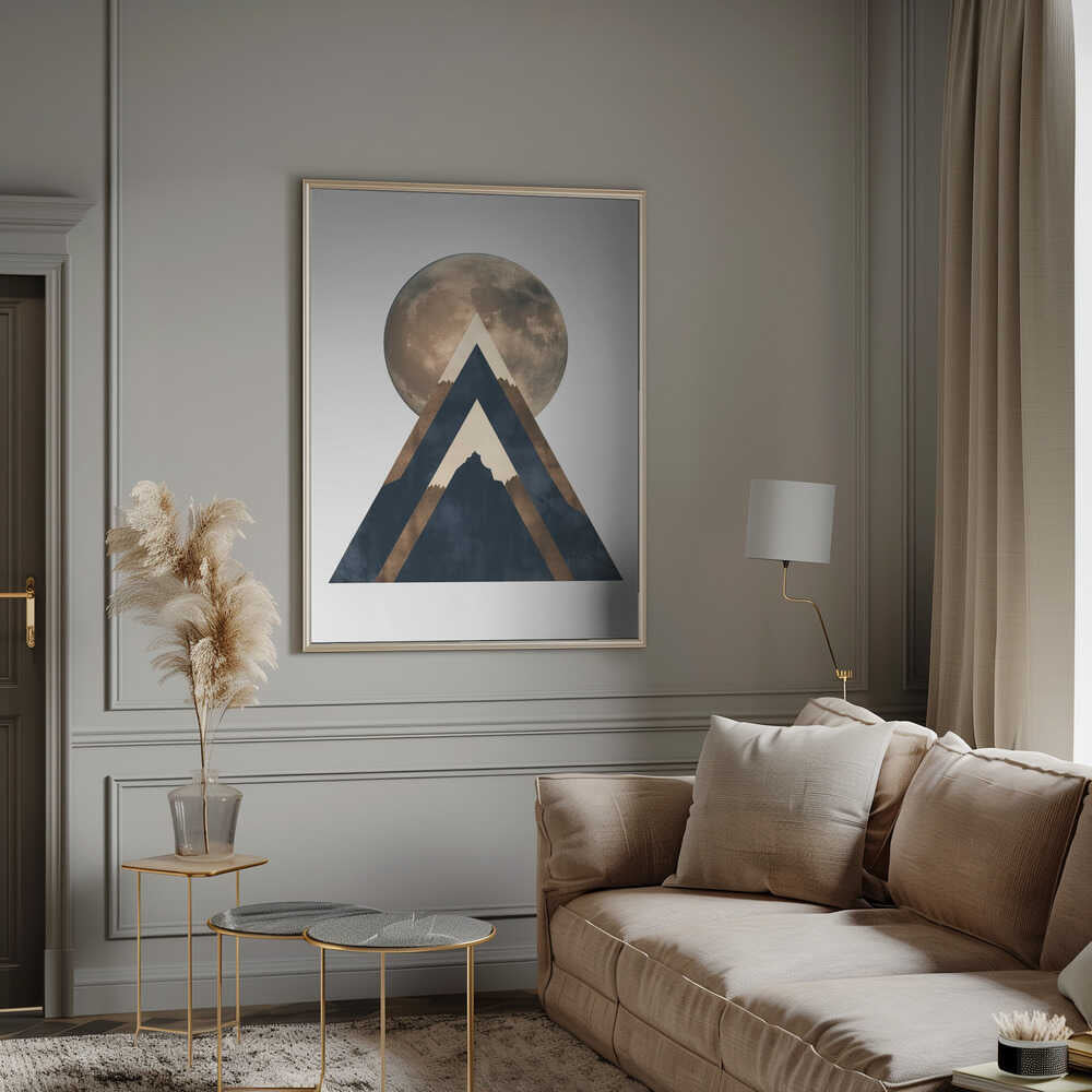 Wall art Bronze Moon