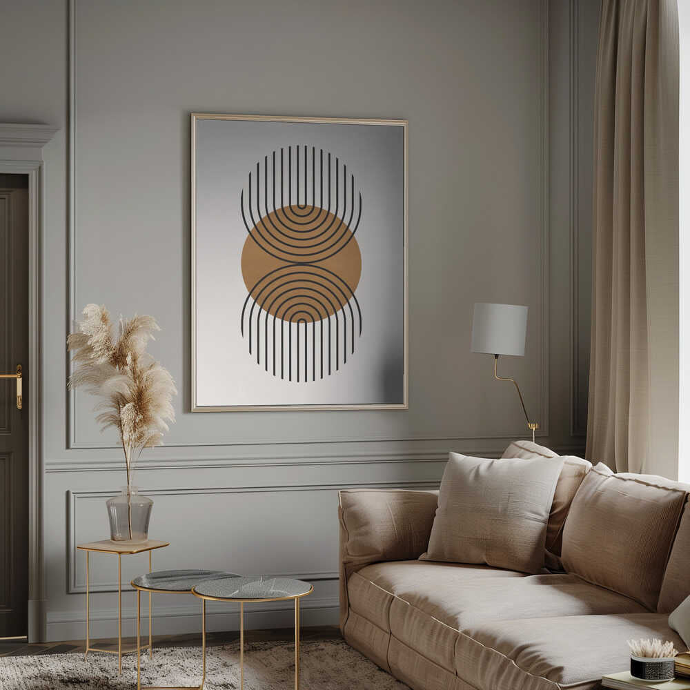 Wall art Art with circles 1
