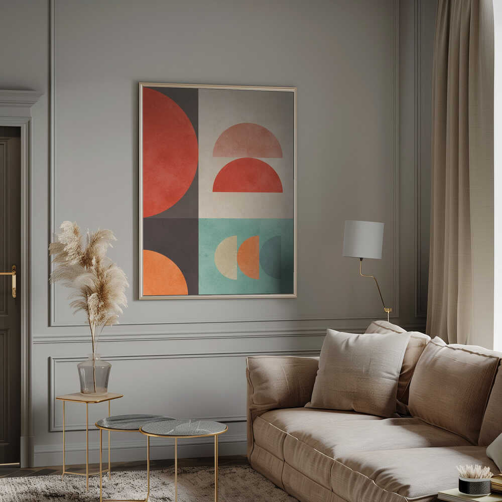Wall art Circles in harmony 11