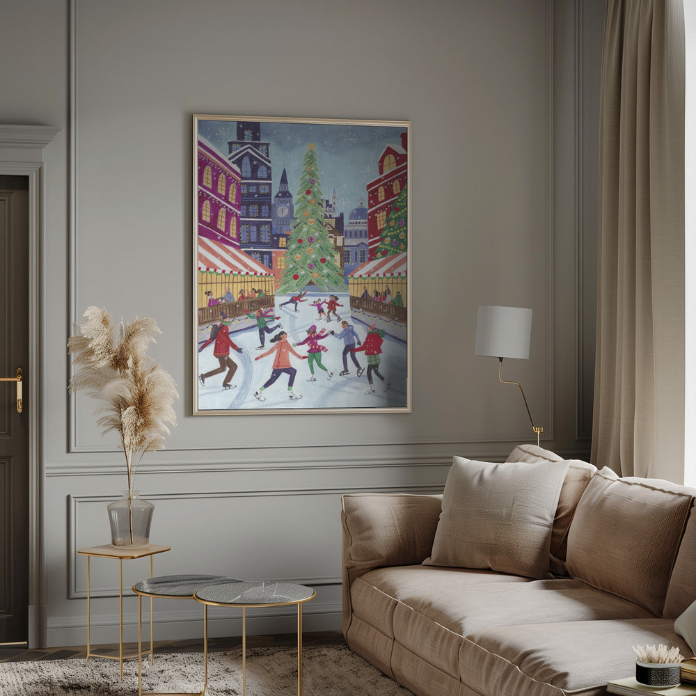 Wall art Skating in London Canvas Print