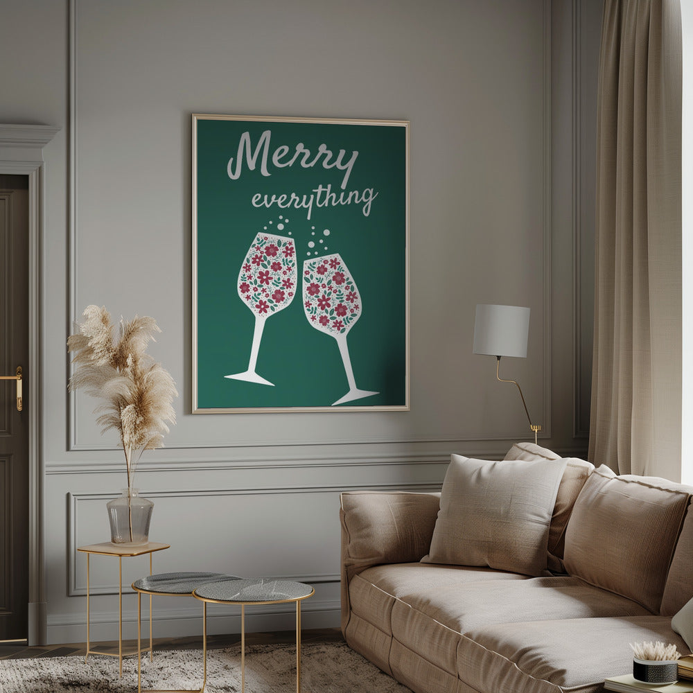 Wall art Merry Everything