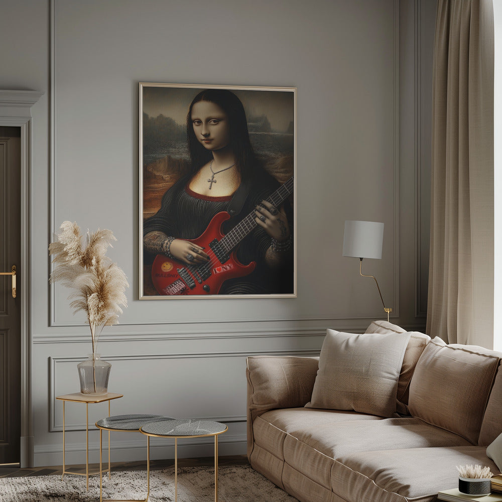 Wall art Lisa Revamped Canvas Print