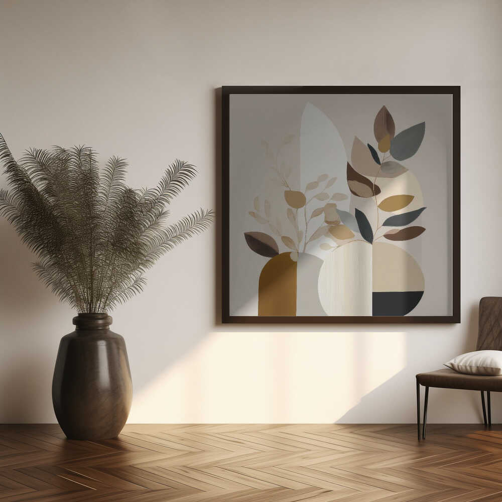 Wall art Beauty In Beige Fauna