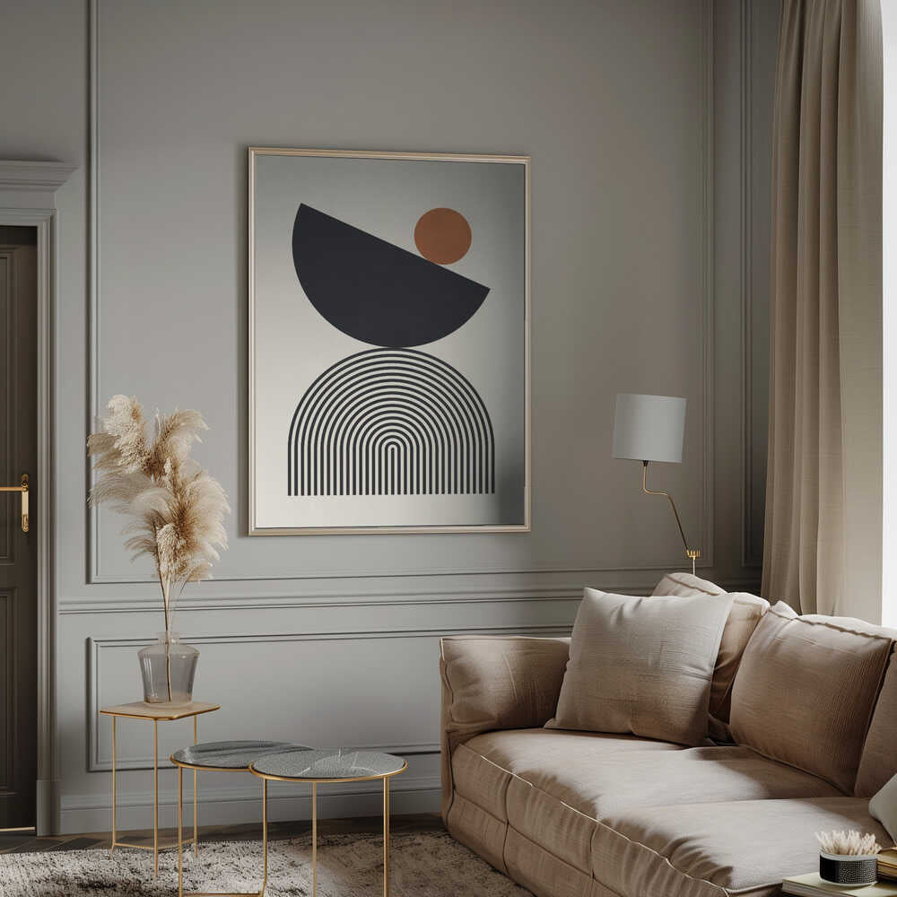 Wall art Balance and Curves