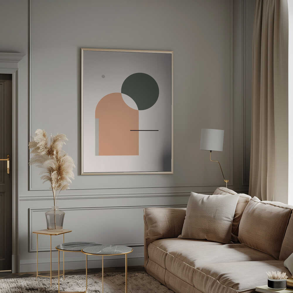 Wall art Simple Harmony - Abstract Composition