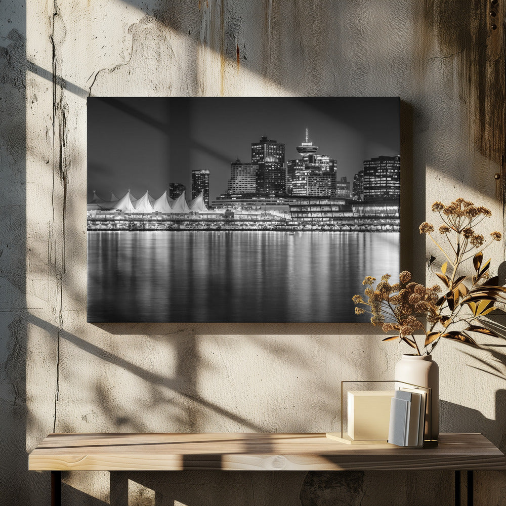 sample Charming evening impression from Vancouver no frame