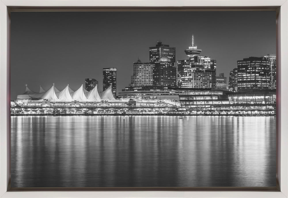 wall art Charming evening impression from Vancouver