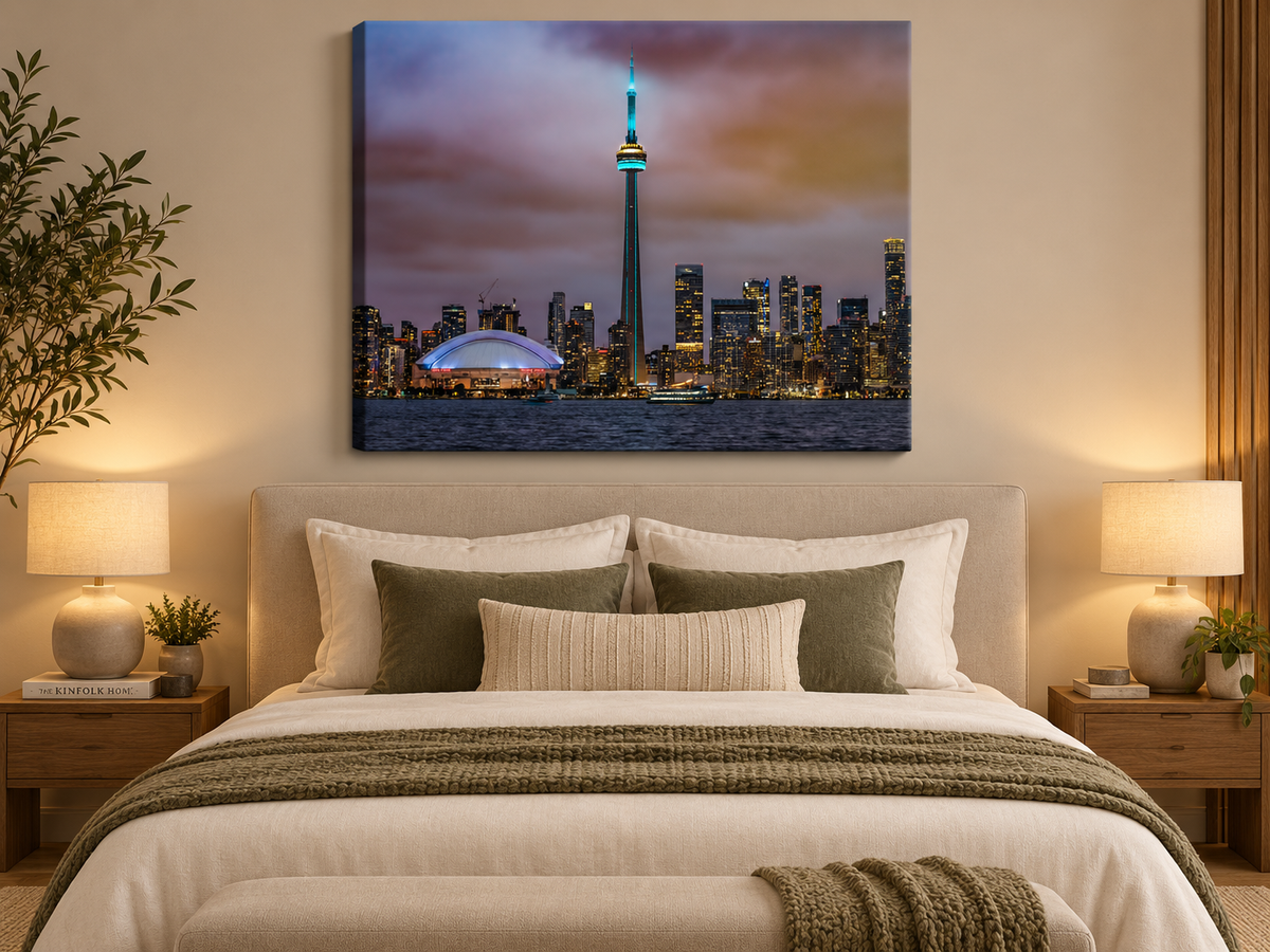 Toronto CN Tower & Rogers Centre – cityscape wall art, additional artwork view 7