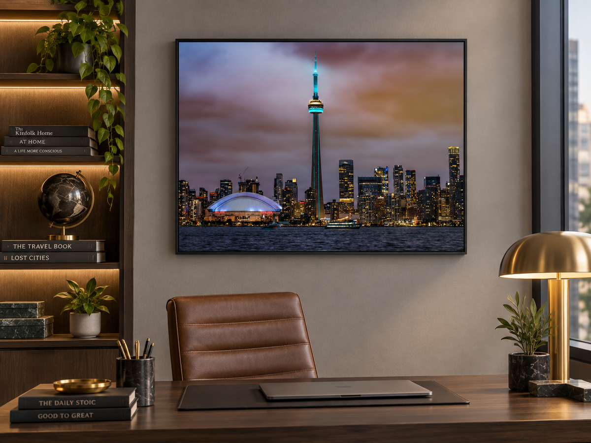Toronto CN Tower & Rogers Centre – cityscape wall art, additional artwork view 3
