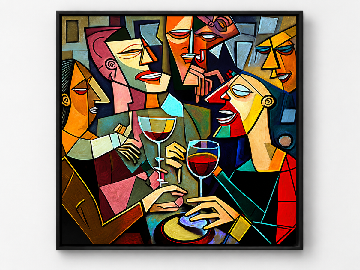 Drinking Group – decorative wall art, additional artwork view 5