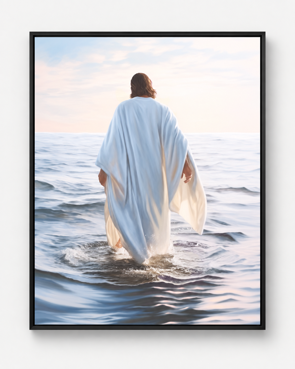 Walking on Water | Spiritual Canvas Wall Art