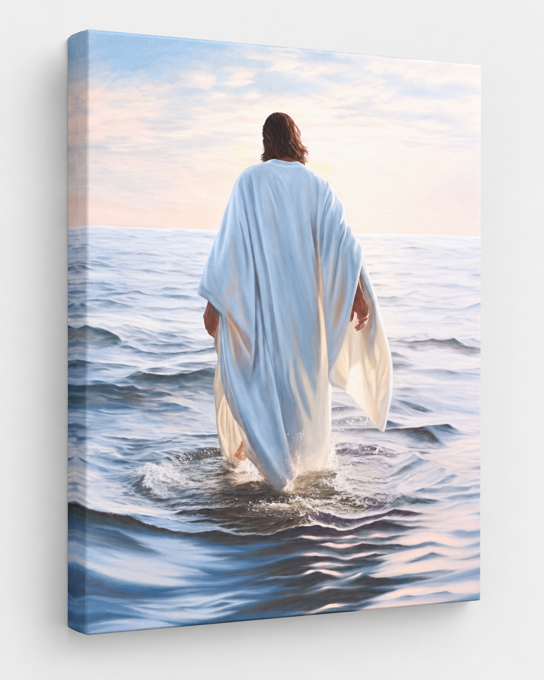 Walking on Water | Spiritual Canvas Wall Art