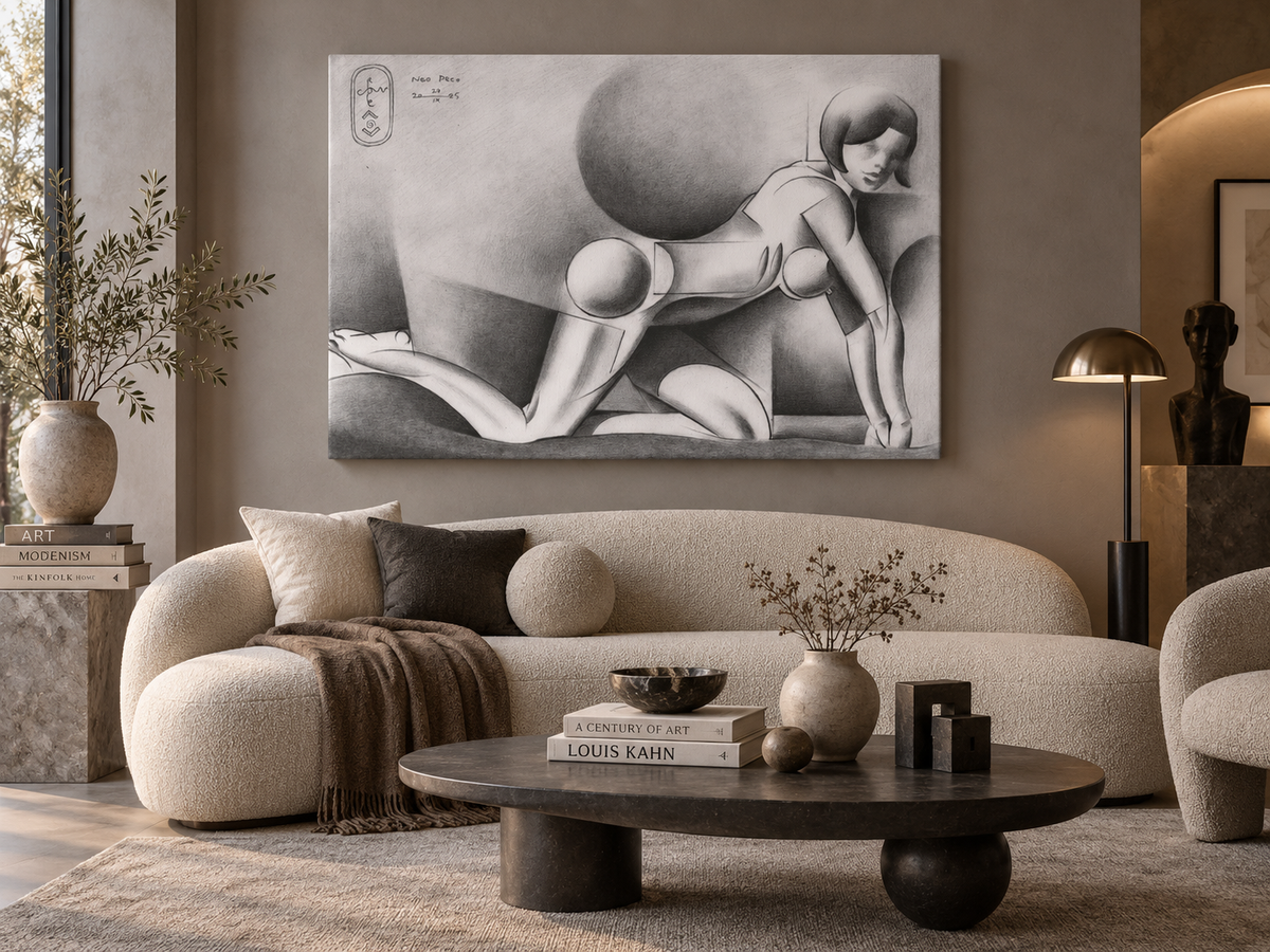 Neo Deco – abstract wall art, additional artwork view 8