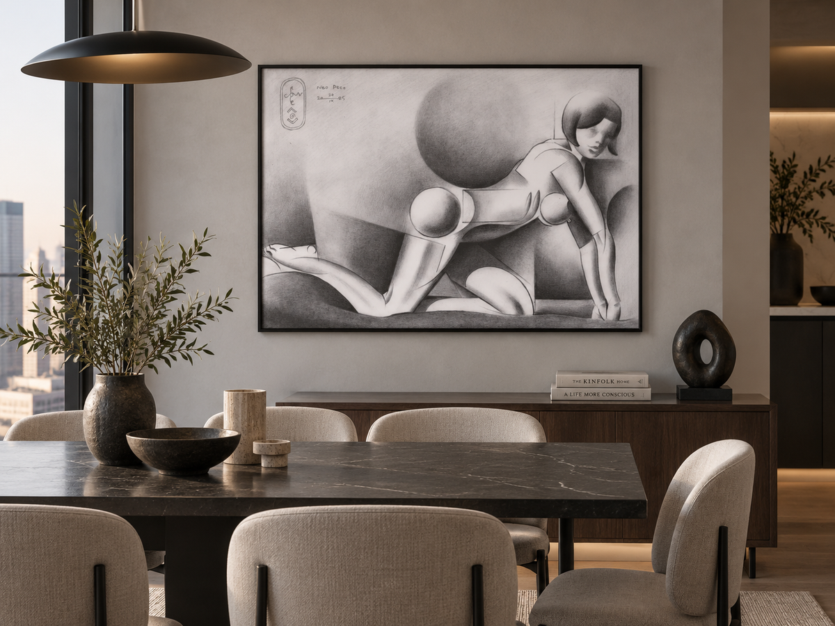 Neo Deco – abstract wall art, additional artwork view 4