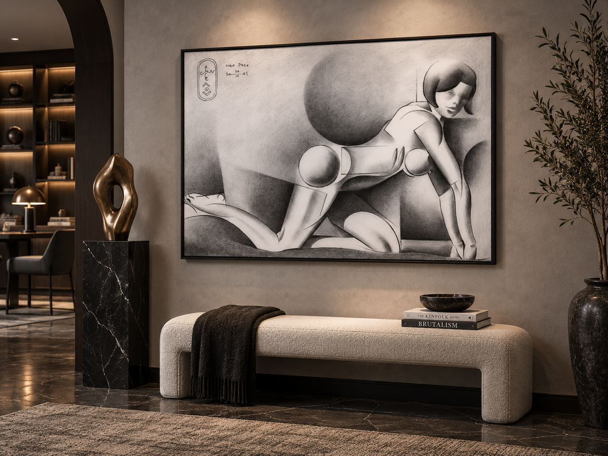 Neo Deco – abstract wall art, additional artwork view 5