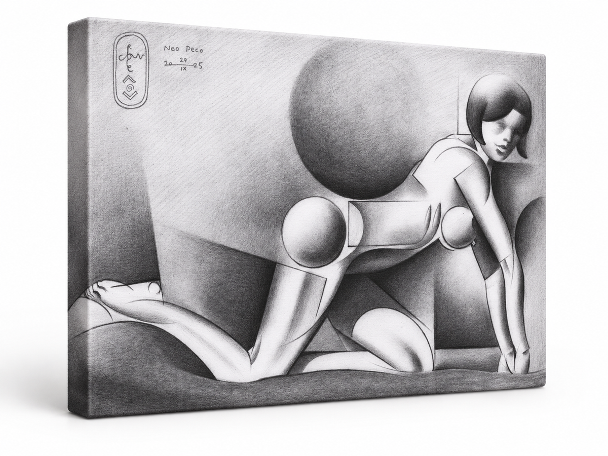 Neo Deco – abstract wall art, additional artwork view 6
