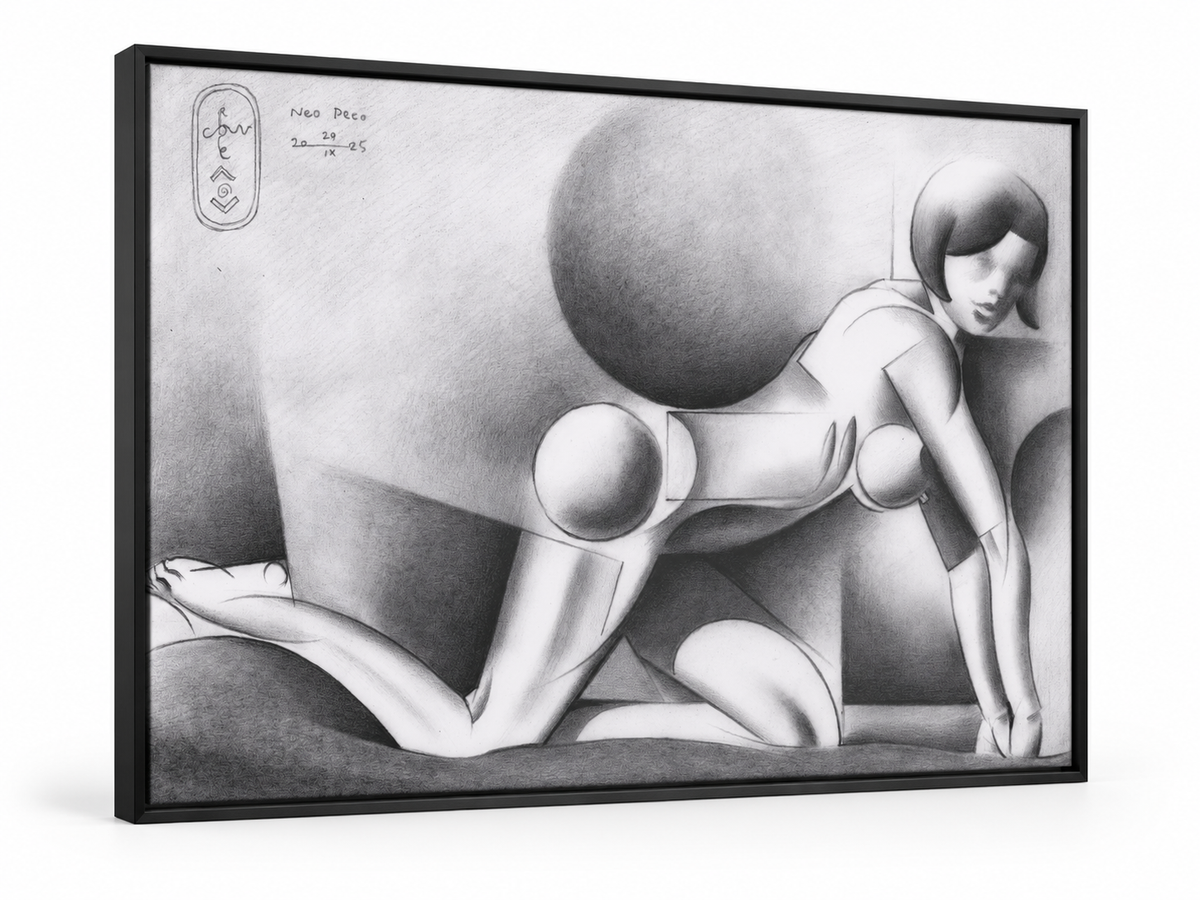 Neo Deco – abstract wall art, additional artwork view 7