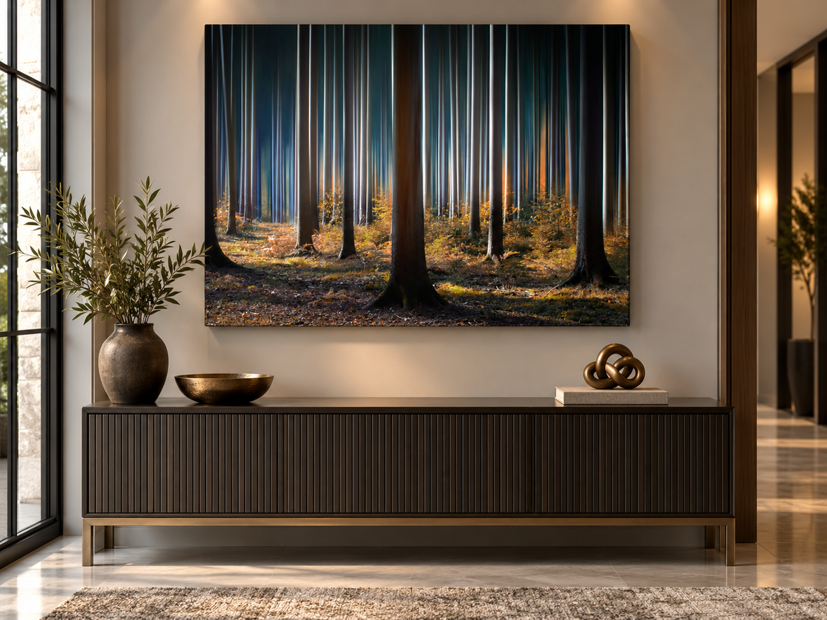 "Mystic Wood" Canvas Wall Art by Carsten Meyerdierks – landscape wall art, additional artwork view 4