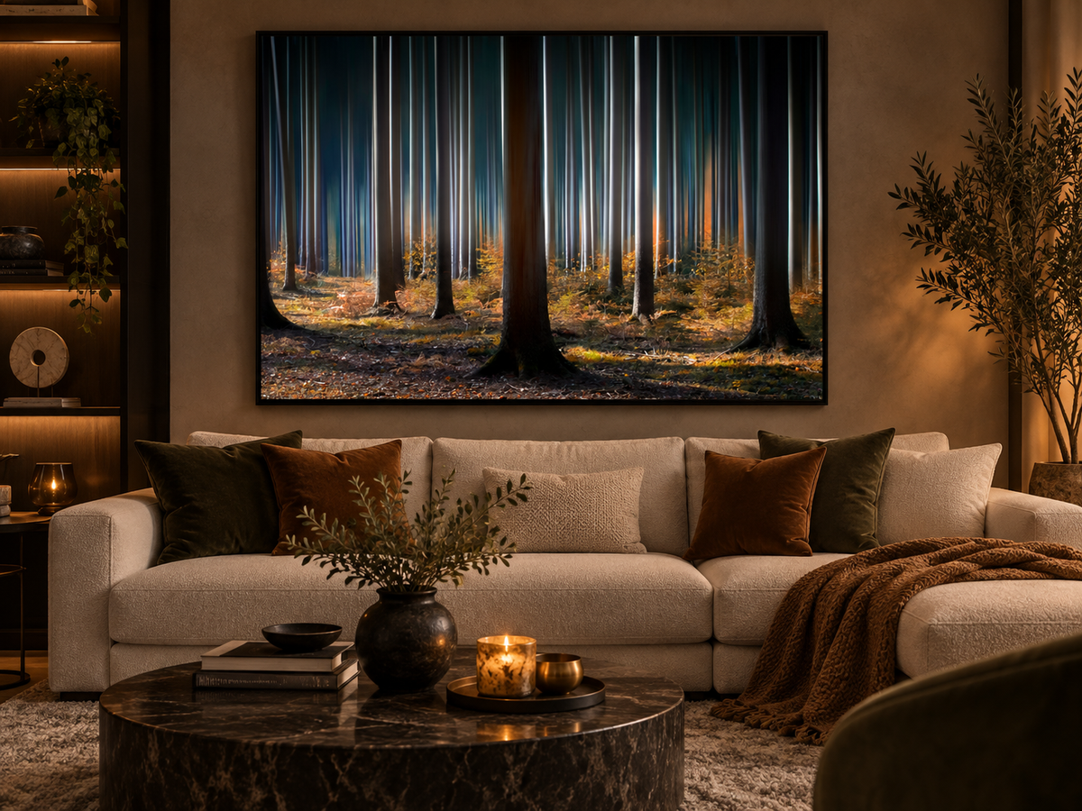 "Mystic Wood" Canvas Wall Art by Carsten Meyerdierks – landscape wall art, additional artwork view 5