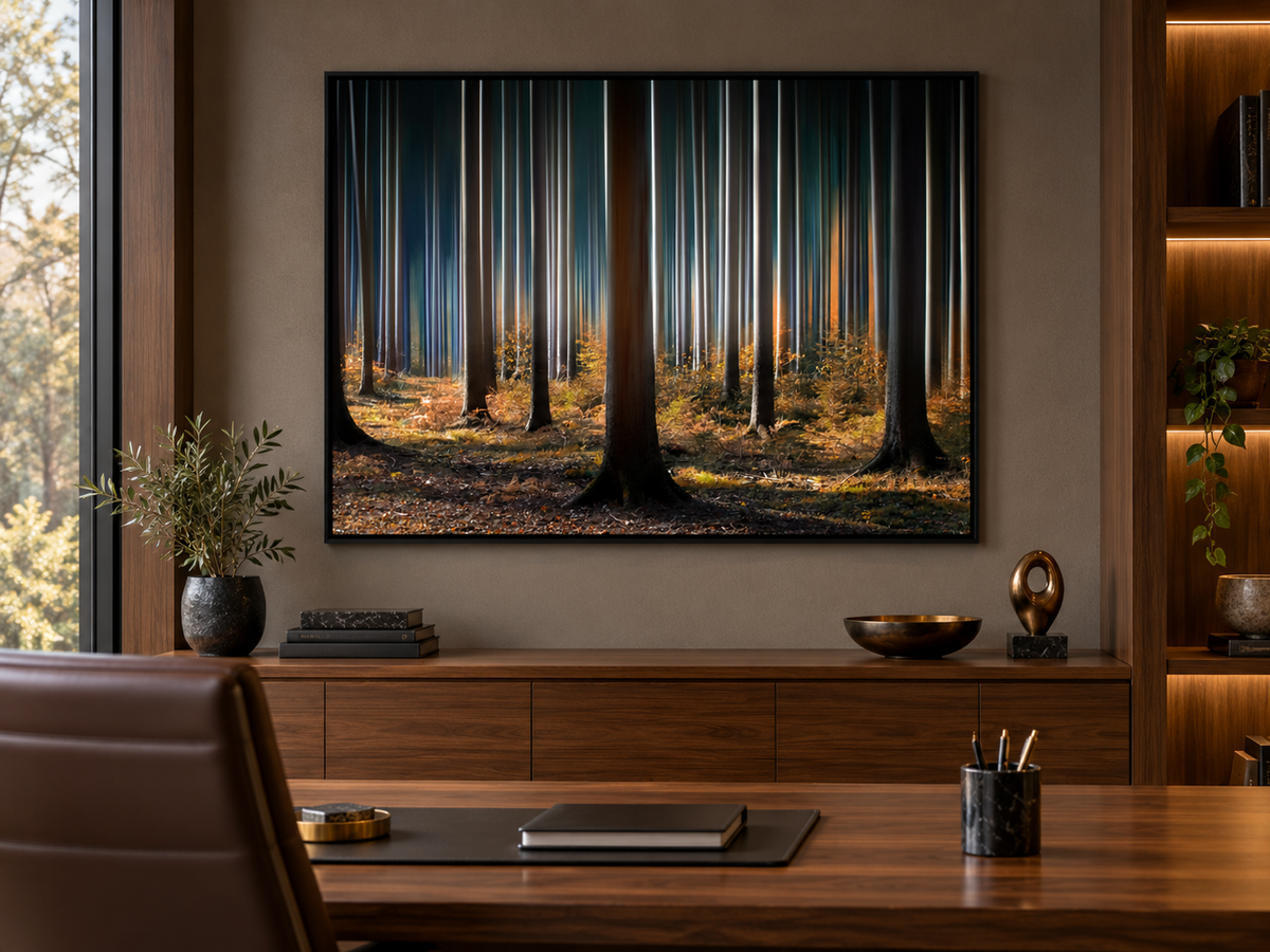 "Mystic Wood" Canvas Wall Art by Carsten Meyerdierks – landscape wall art, additional artwork view 7