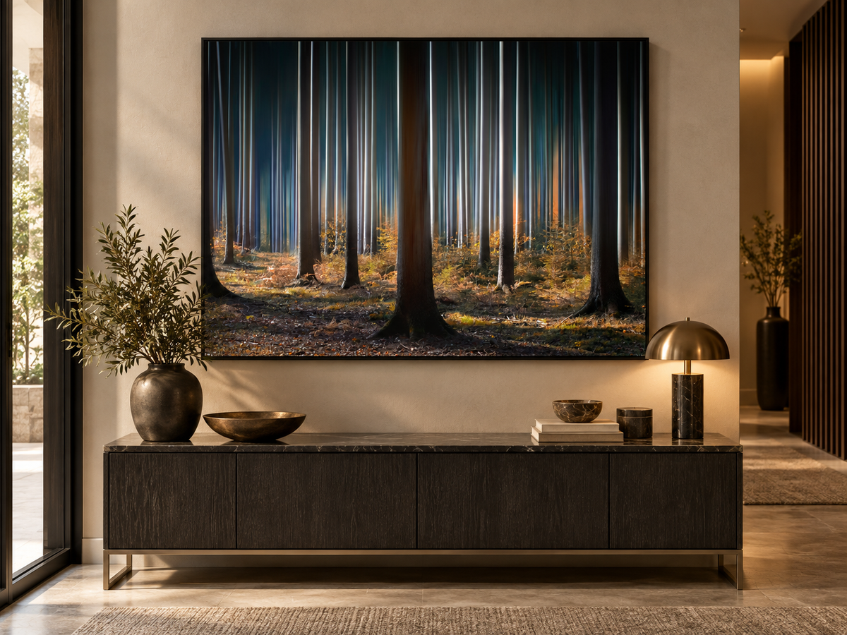"Mystic Wood" Canvas Wall Art by Carsten Meyerdierks – landscape wall art, additional artwork view 8