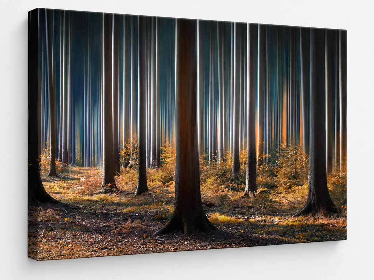 "Mystic Wood" Canvas Wall Art by Carsten Meyerdierks – landscape wall art, additional artwork view 9
