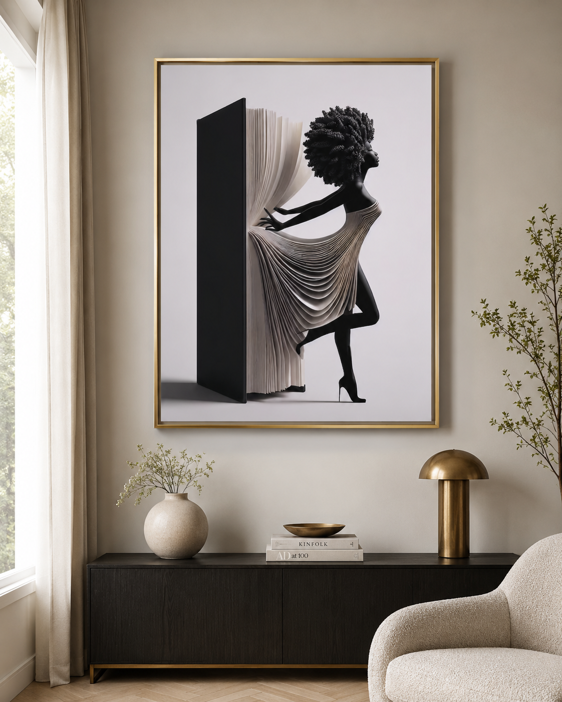 Wall Art New Chapter" 36" x 47" Fine Art Canvas