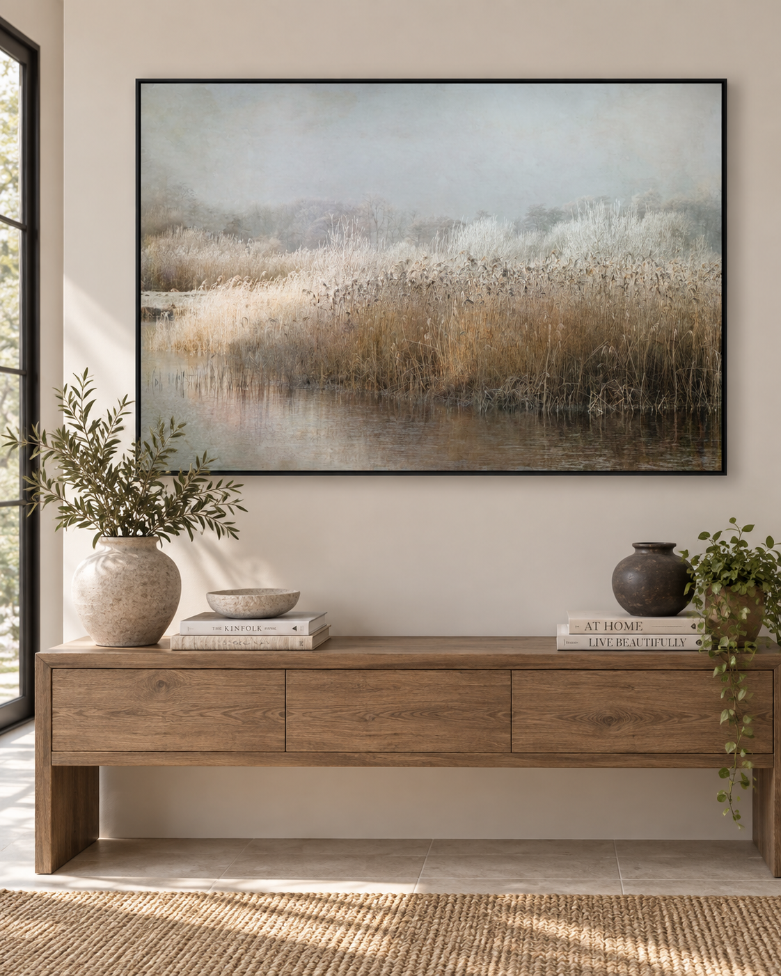 Winter Morning – landscape wall art, additional artwork view 8