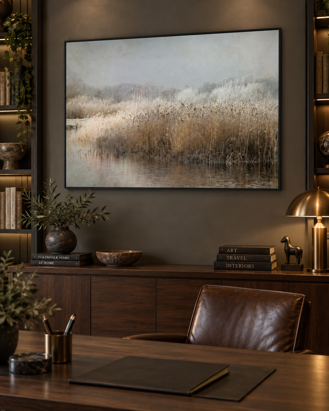 Winter Morning – landscape wall art, additional artwork view 9