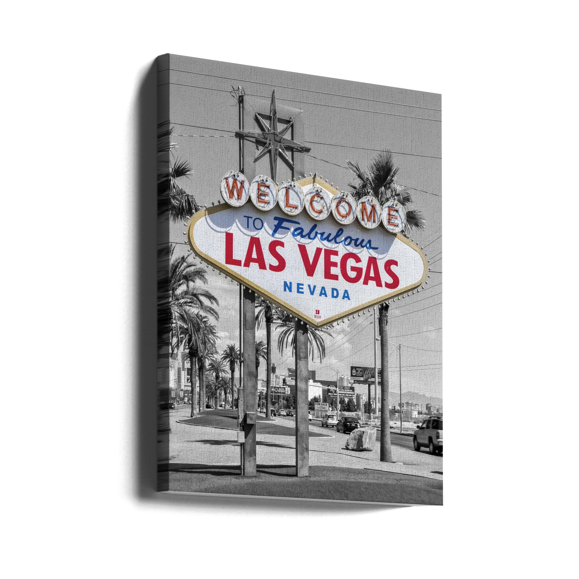 LAS VEGAS Sign no frame- wall  art