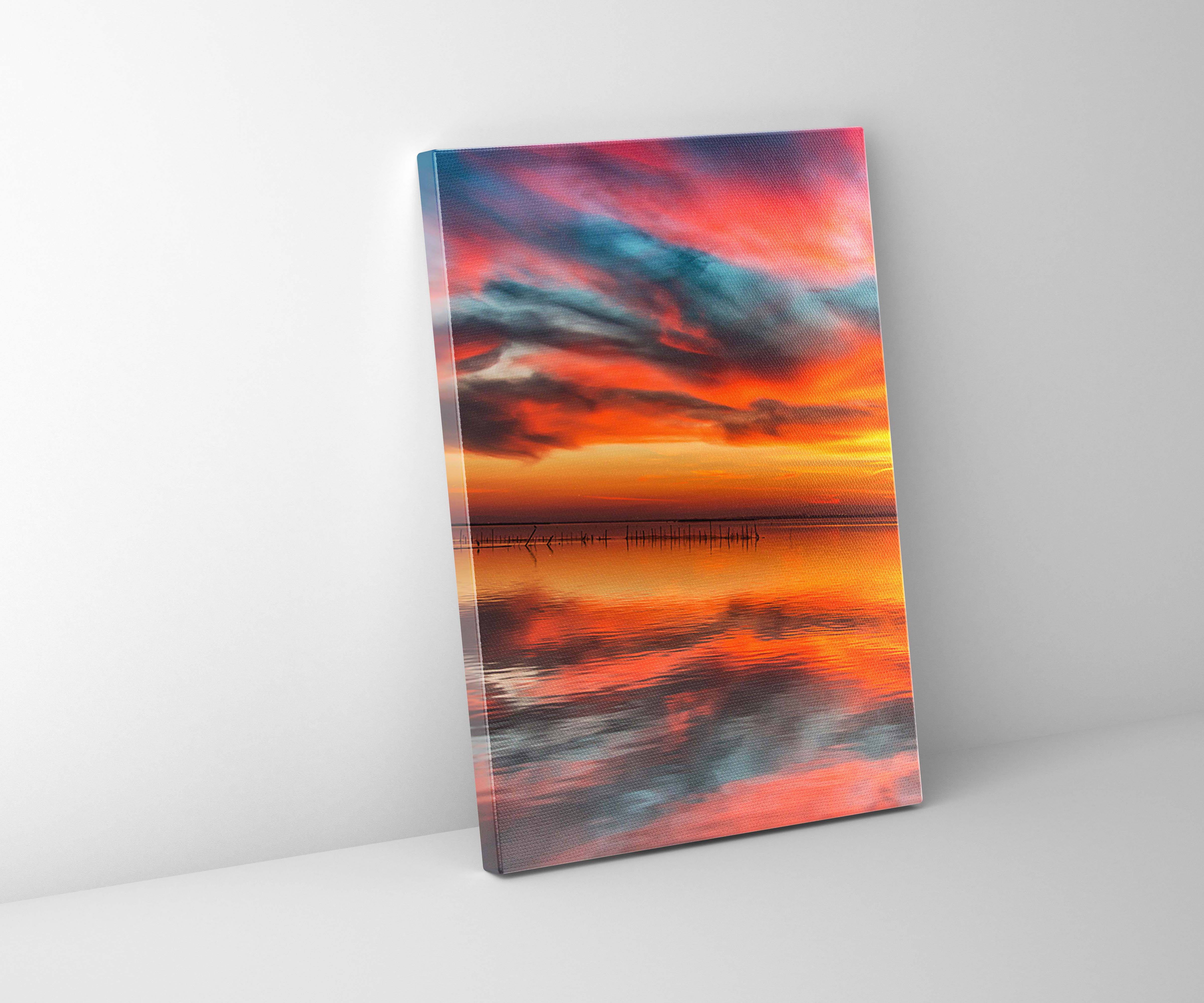 Custom Portrait Photo Canvas