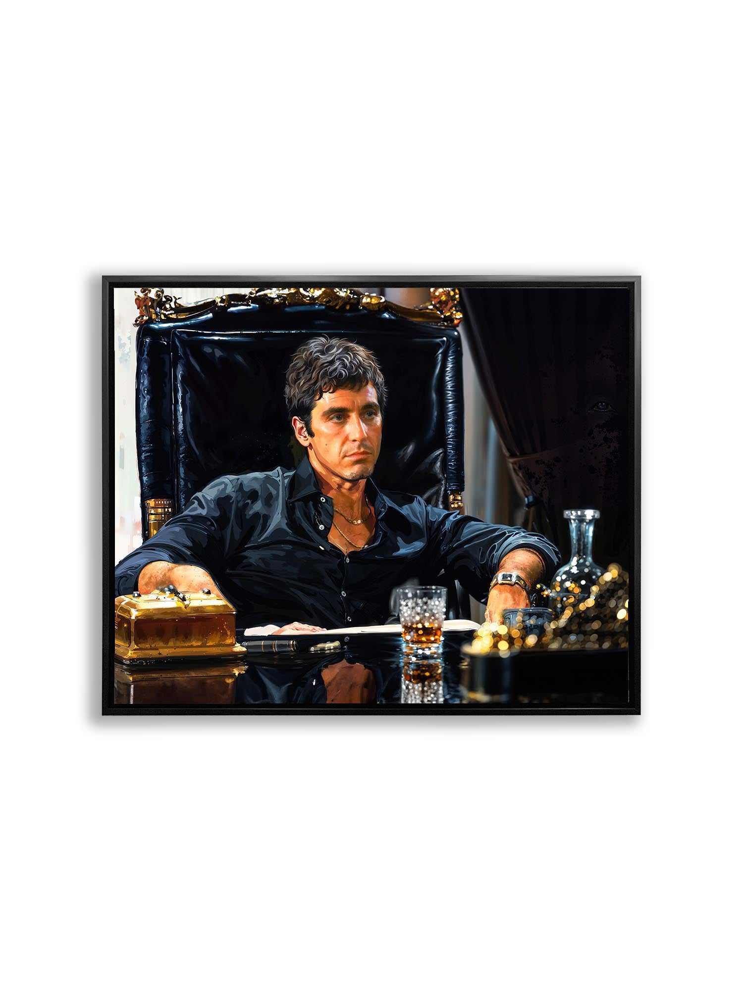Wall art Scarface art -Scene Movie