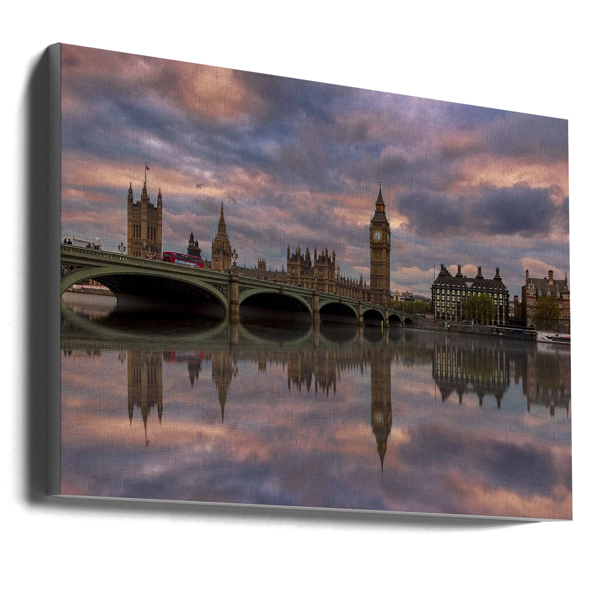 Wall Art A Sunset To Remember 36X24inch In White Floating Frame